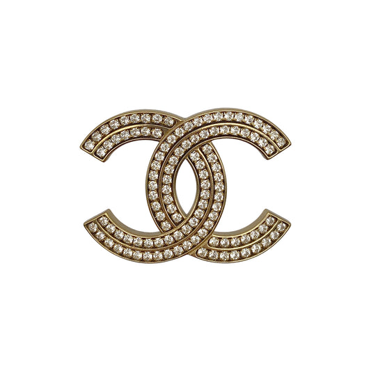 CHANEL COCOMARK BROOCH RHINESTONE ACCESSORY A21C 90275601