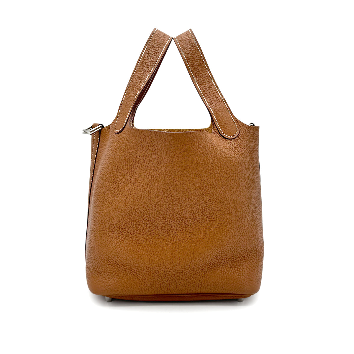 HERMES PICOTIN LOCK PM GOLD TAURILLON CLEMENCE HAND BAG T 90275613