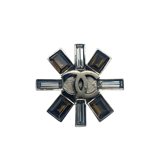 CHANEL COCOMARK BROOCH RHINESTONE ACCESSORY 05A 90275614