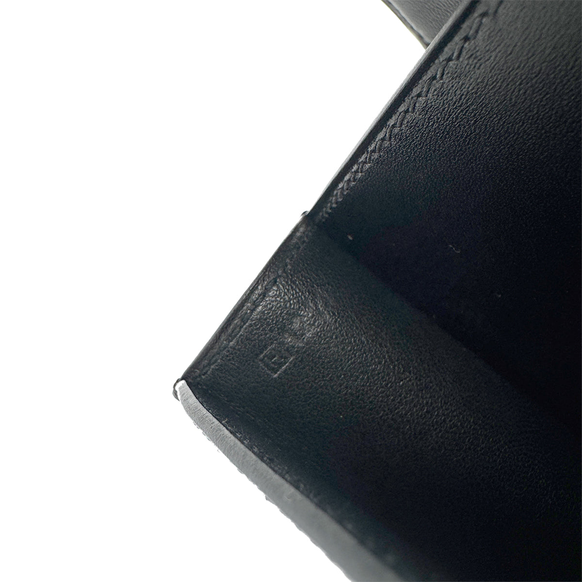 HERMES CONSTANCE 24 BLACK BOXCALF SHOULDER BAG □H SHW 90275780