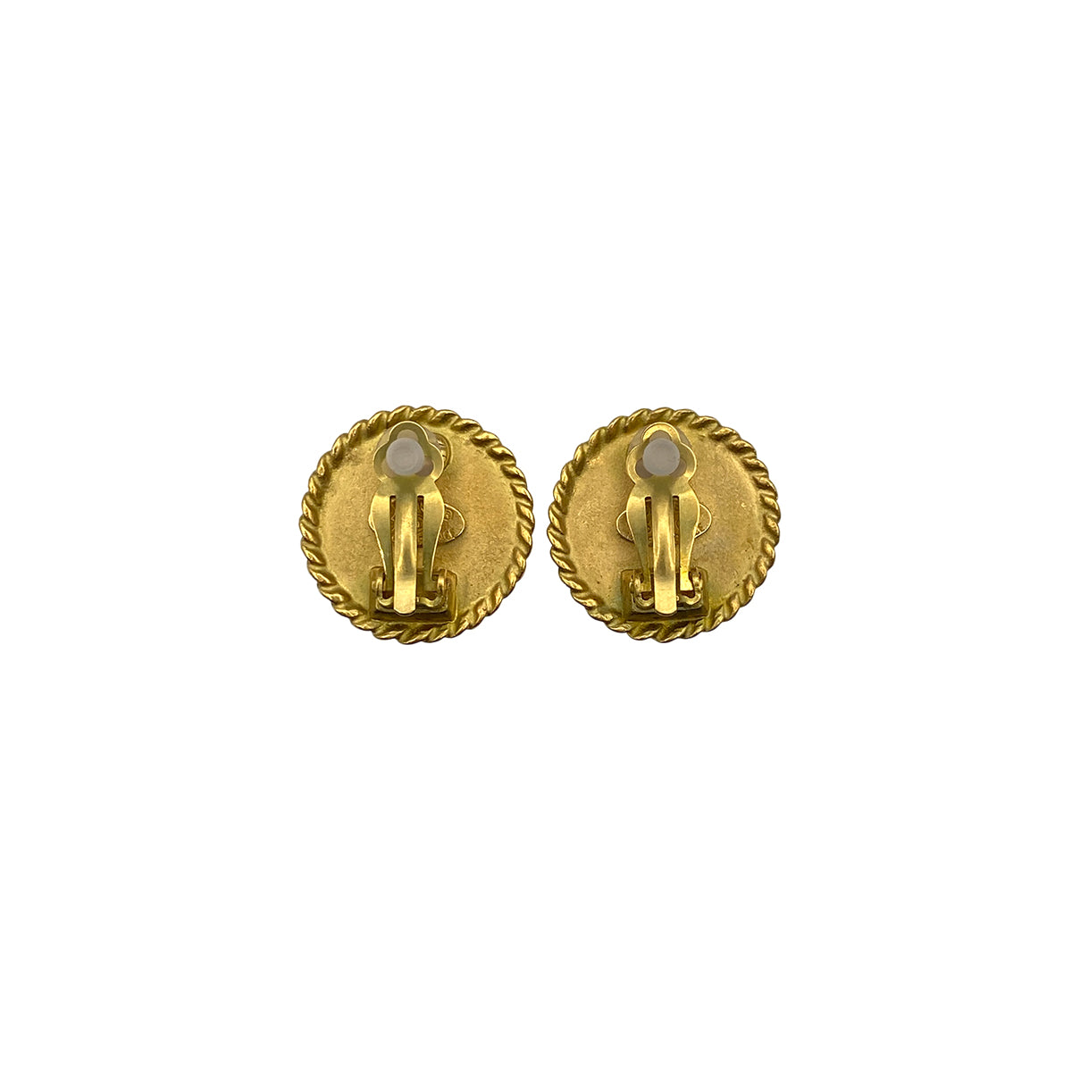 CHANEL VINTAGE EARRINGS COCOMARK ACCESSORY 95C 90275807