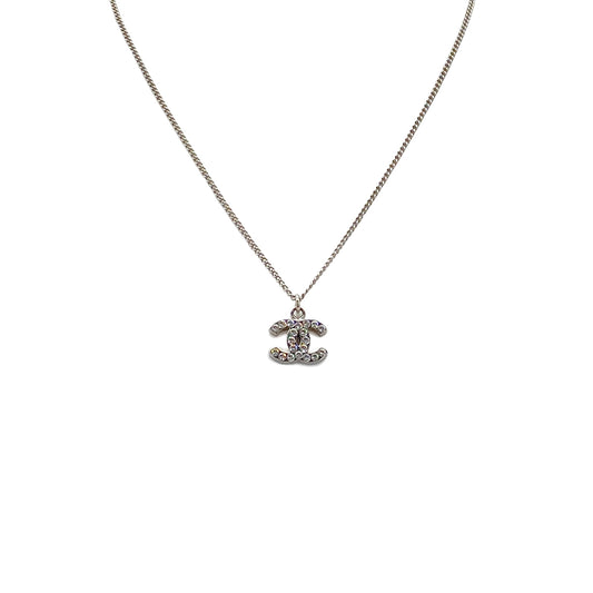 CHANEL NECKLACE COCOMARK RHINESTONE ACCESSORY B12V 90275816
