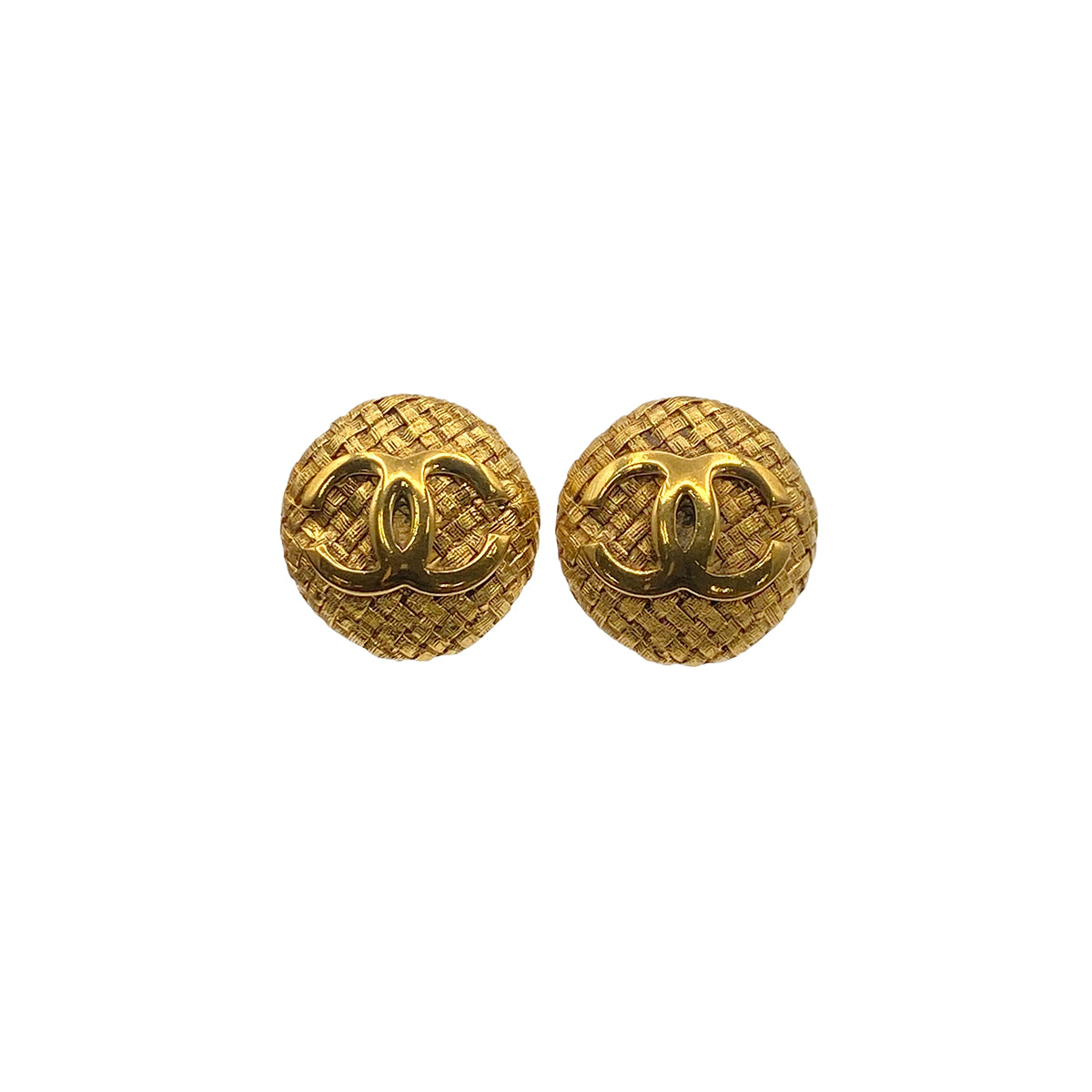 CHANEL VINTAGE EARRINGS COCOMARK LOGO ACCESSORY 29 90275831