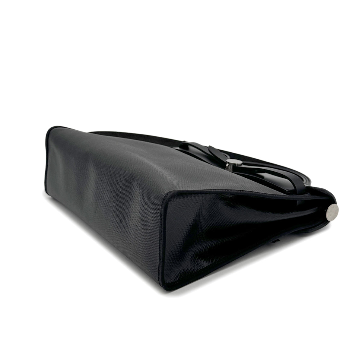 HERMES HER BAG ZIP 31 BLACK VACHE HUNTER TOILE H BERLINE TOTE SHOULDER BAG Z SHW 90275889