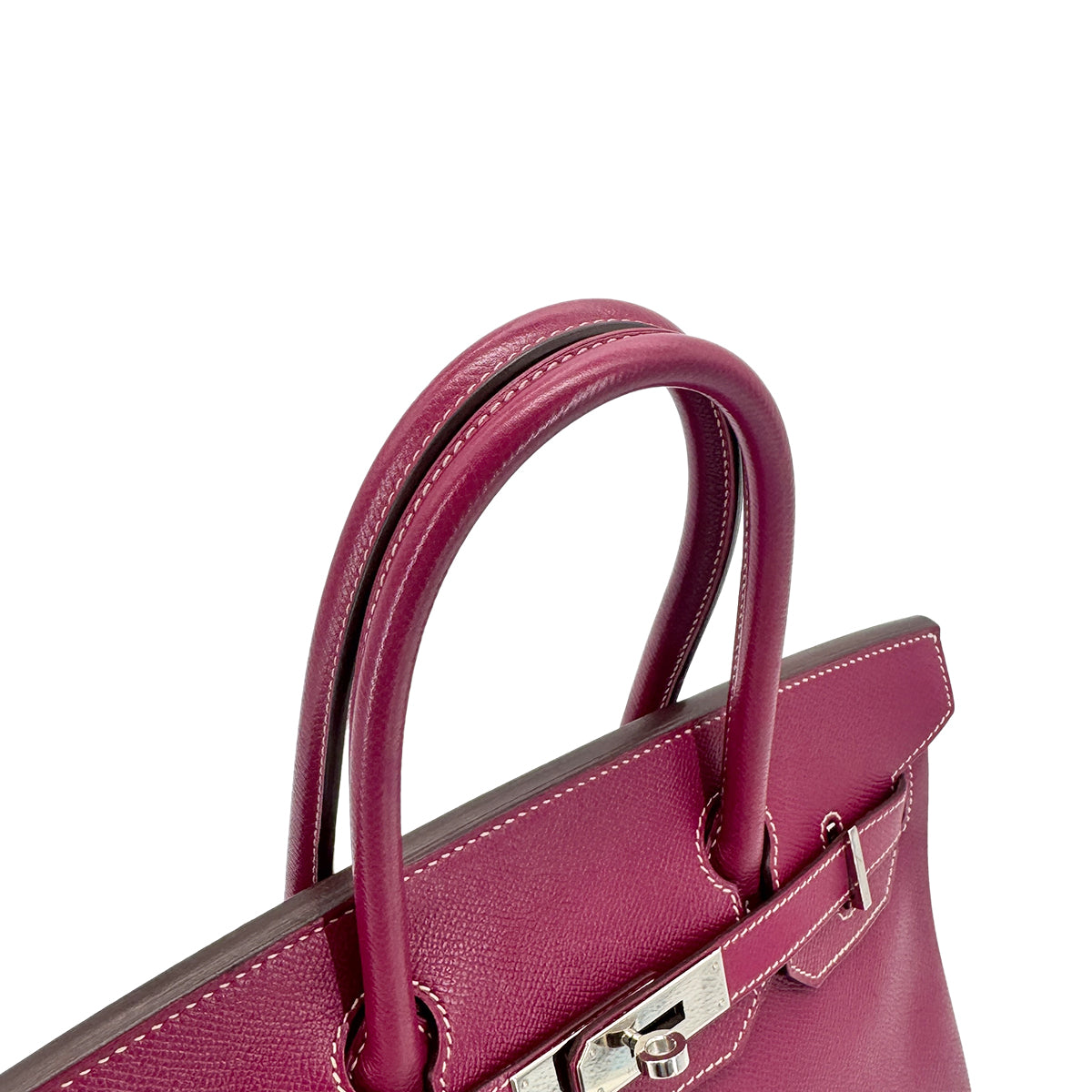 HERMES CANDY BIRKIN 30 TOSCA ROSE TYRIEN EPSOM HAND BAG □O SHW 90275898