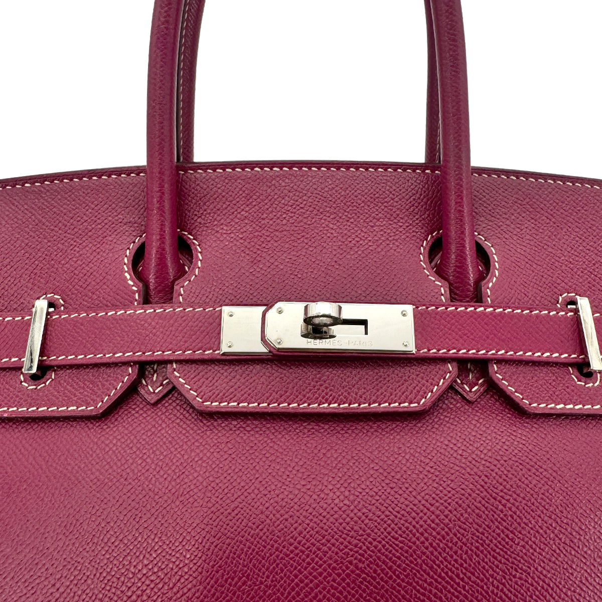 HERMES CANDY BIRKIN 30 TOSCA ROSE TYRIEN EPSOM HAND BAG □O SHW 90275898