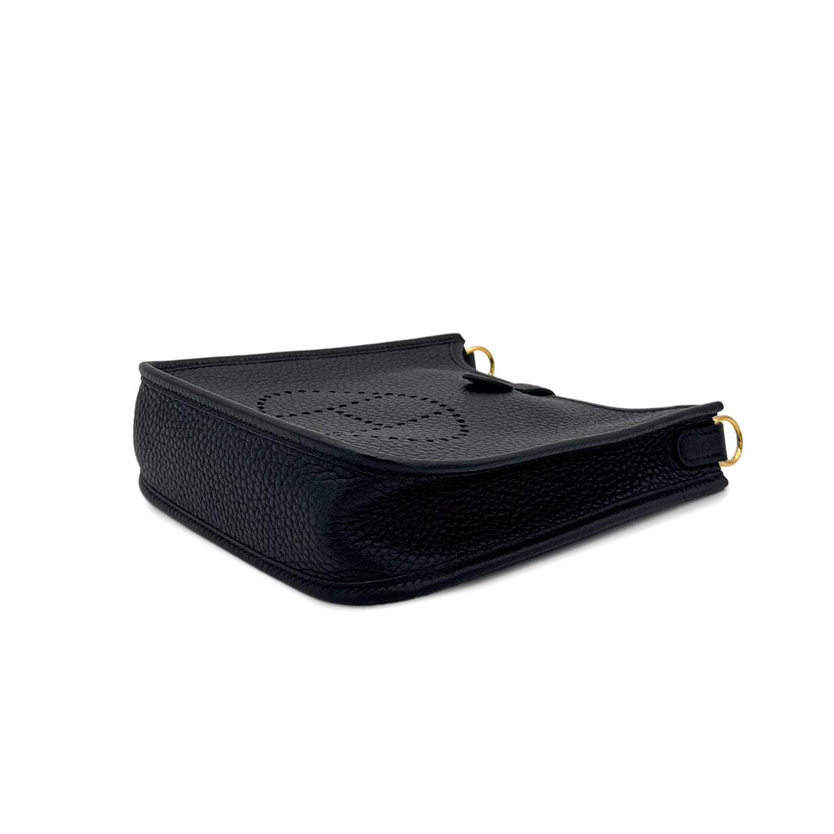 HERMES EVELYNE TPM AMAZON BLACK TAURILLON CLEMENCE SHOULDER BAG W 90275906