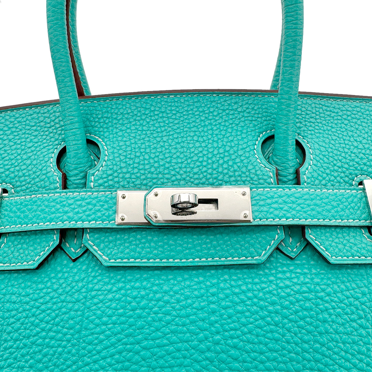 HERMES BIRKIN 30 LAGON TOGO HAND BAG □L SHW 90275914