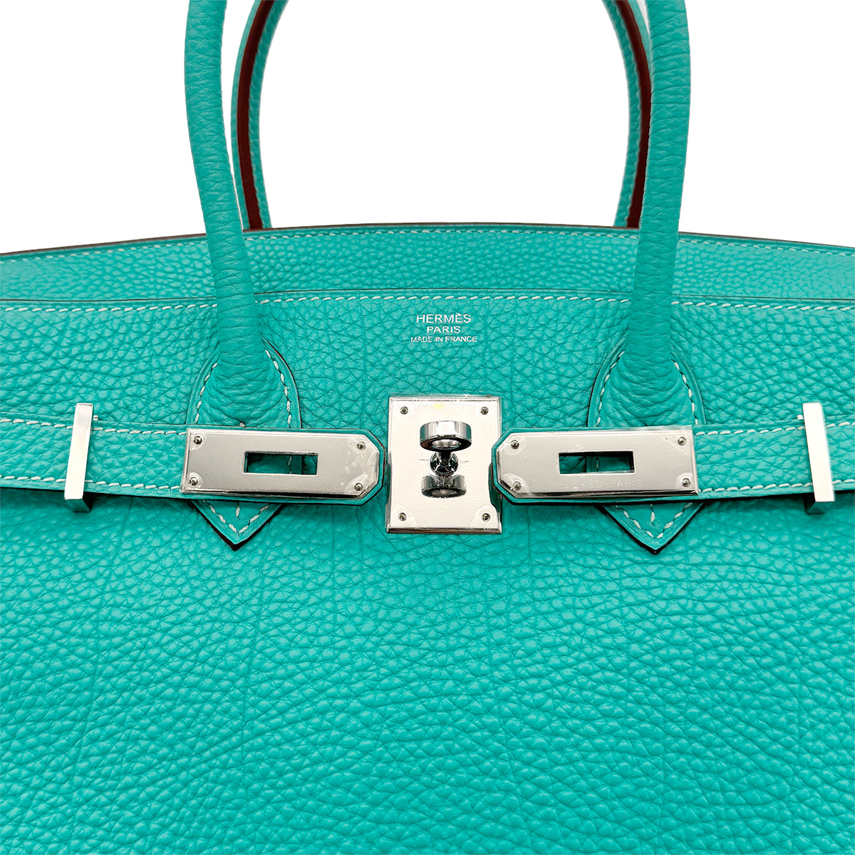 HERMES BIRKIN 30 LAGON TOGO HAND BAG □L SHW 90275914