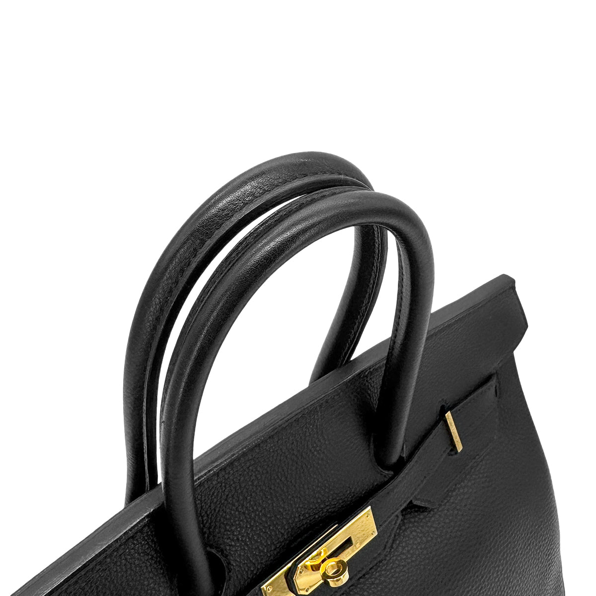 HERMES BIRKIN 35 BLACK TOGO HAND BAG □C GHW 90275915