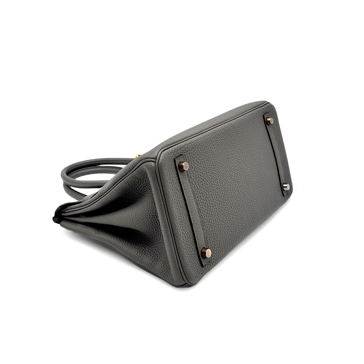 HERMES BIRKIN 30 ETAIN TOGO HAND BAG D GHW 90275916