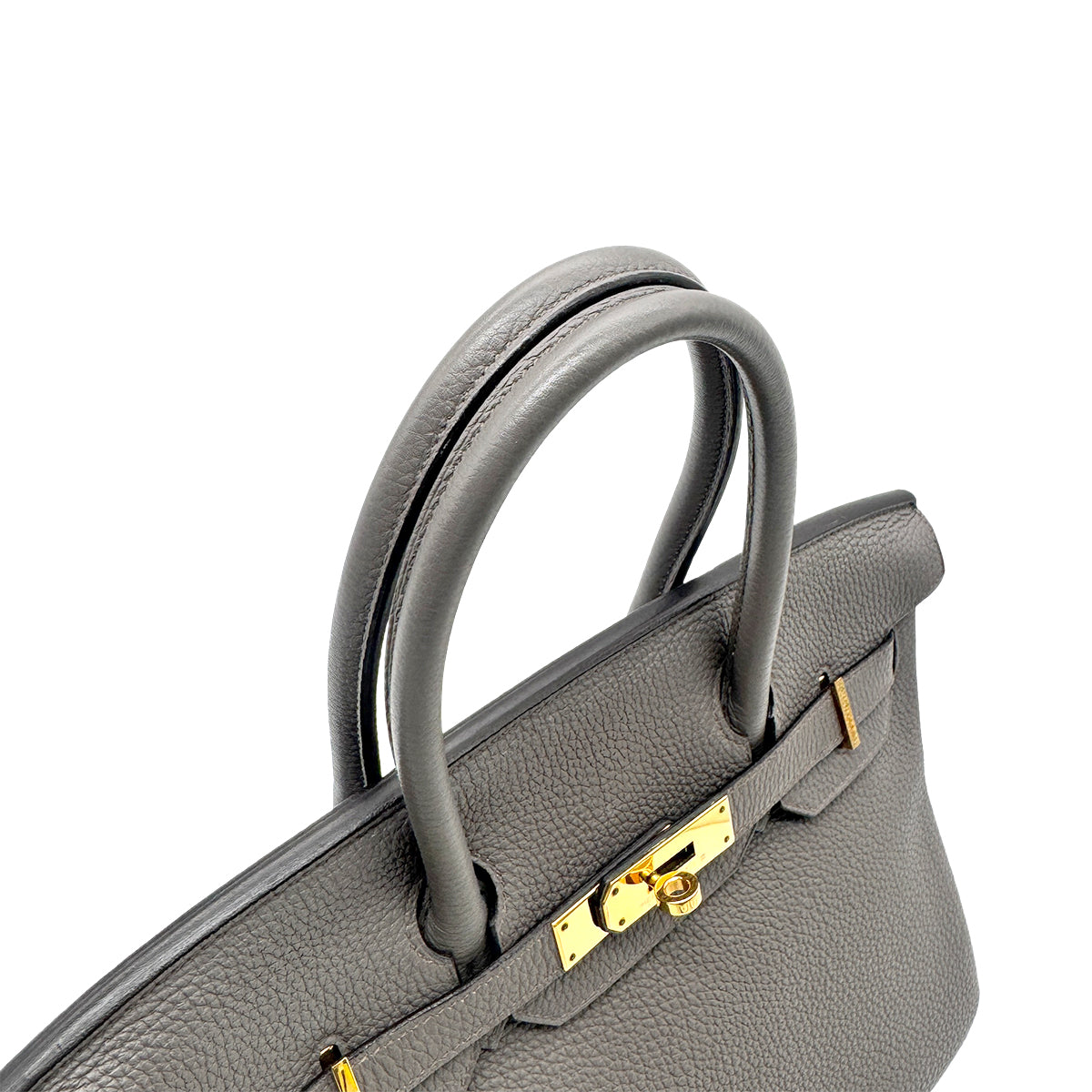 HERMES BIRKIN 30 ETAIN TOGO HAND BAG D GHW 90275916