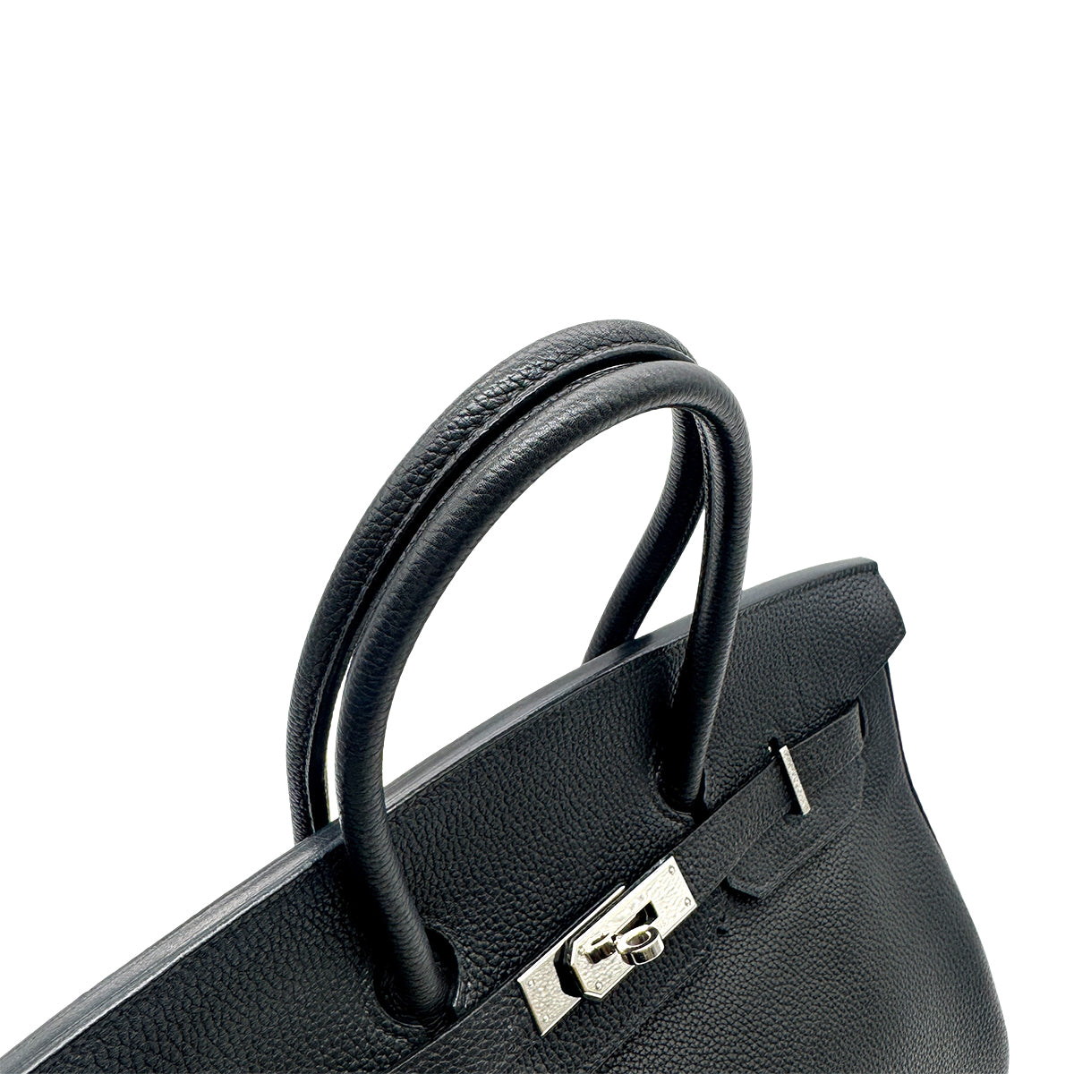 HERMES BIRKIN 35 BLACK TOGO HAND BAG □H SHW 90275918