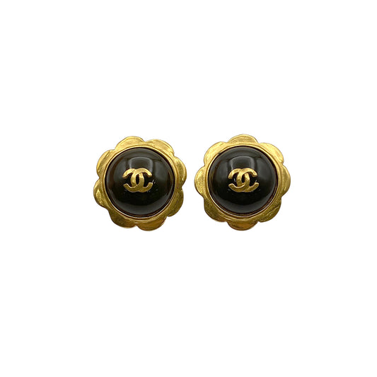 CHANEL VINTAGE EARRINGS COCOMARK  ACCESSORY 97P 90275932