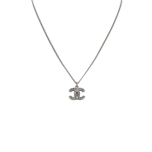 CHANEL NECKLACE COCOMARK RHINESTONE ACCESSORY F13V 90275934
