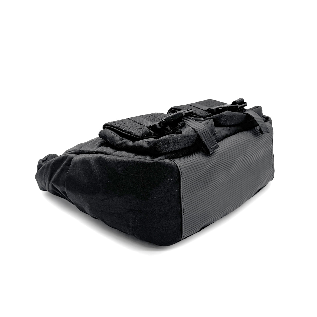 CHANEL VINTAGE SPORTSLINE SHOULDER BAG BLACK 90276257