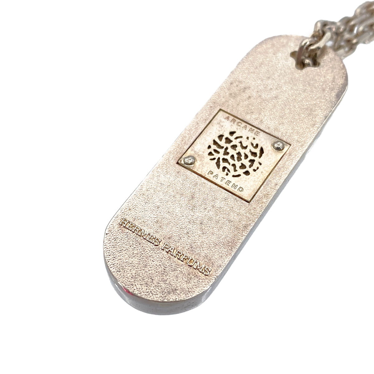 HERMES BAG CHARM EQUIPAGE SILVER ACCESSORY 90276649