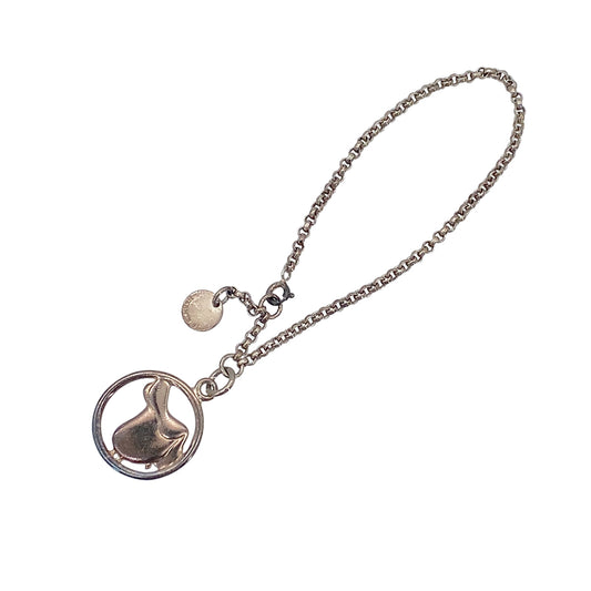 HERMES BAG CHARM  SADDLE MOTIF ACCESSORY 90276697