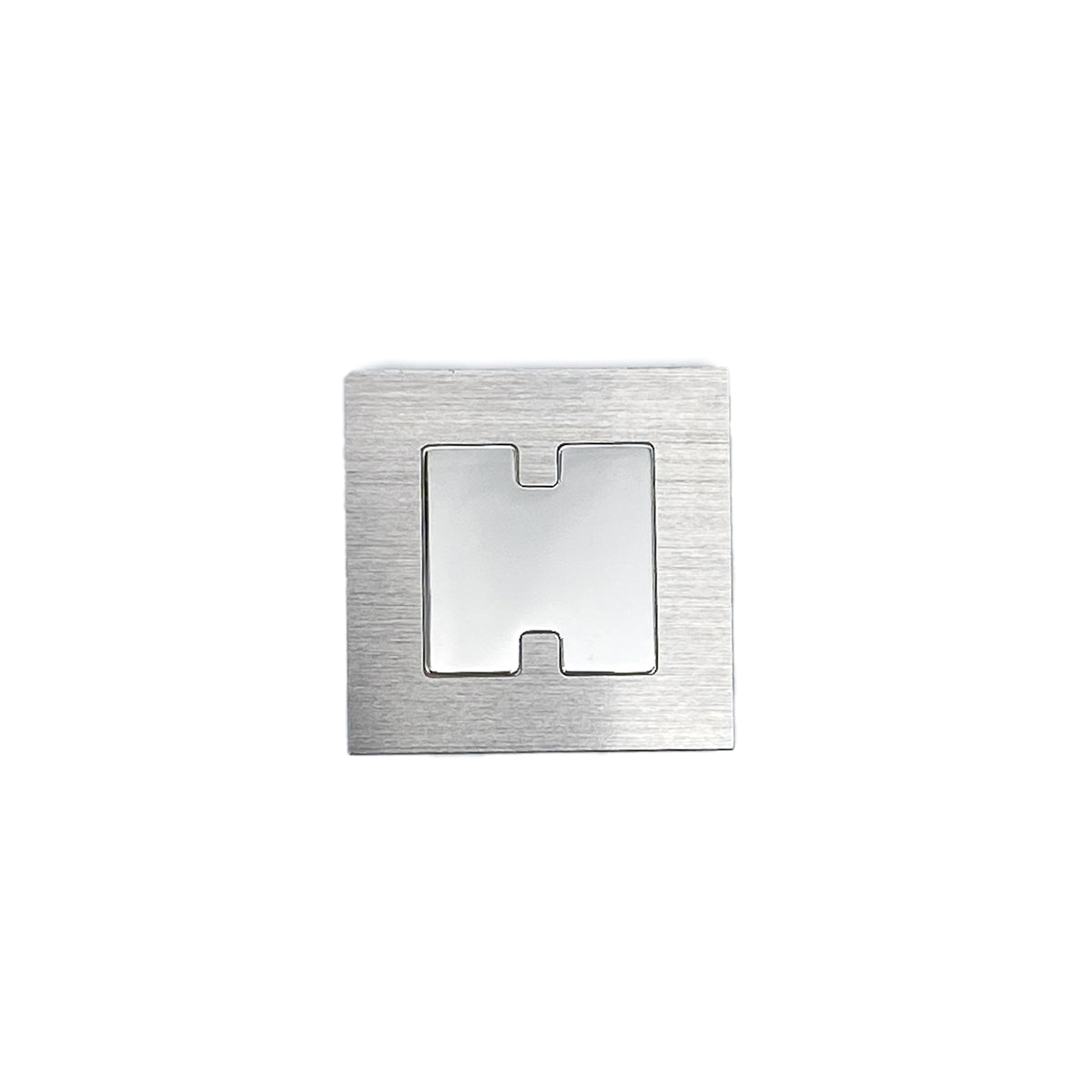 HERMES PHOTO STAND H LOGO SILVER METAL 90276706