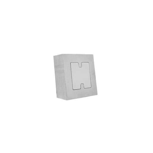 HERMES PHOTO STAND H LOGO SILVER METAL 90276706