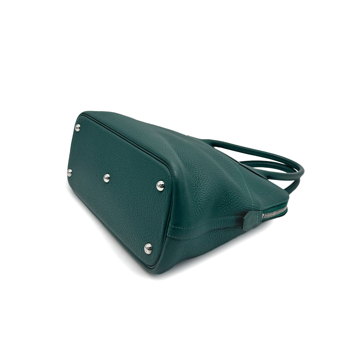 HERMES BOLIDE 31 MALACHITE TAURILLON CLEMENCE HAND SHOULDER BAG □R 90276759