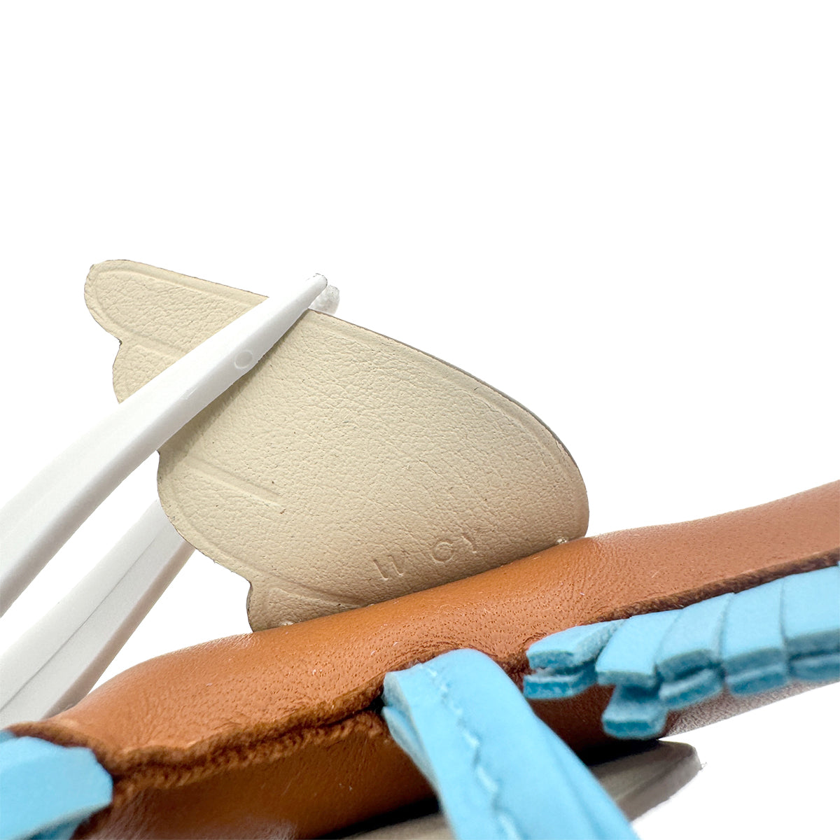 HERMES BAG CHARM RODEO PEGASUS PM GOLD CELESTE CRAIE AGNEAU MILO W 90276790