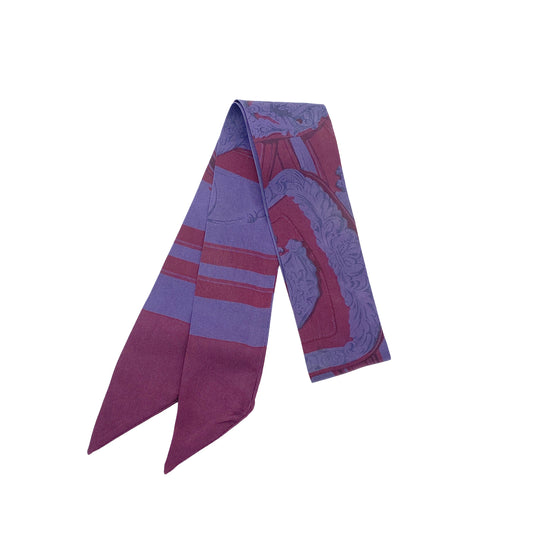 HERMES TWILLY SILK SCARF MULTICOLOR 90276826