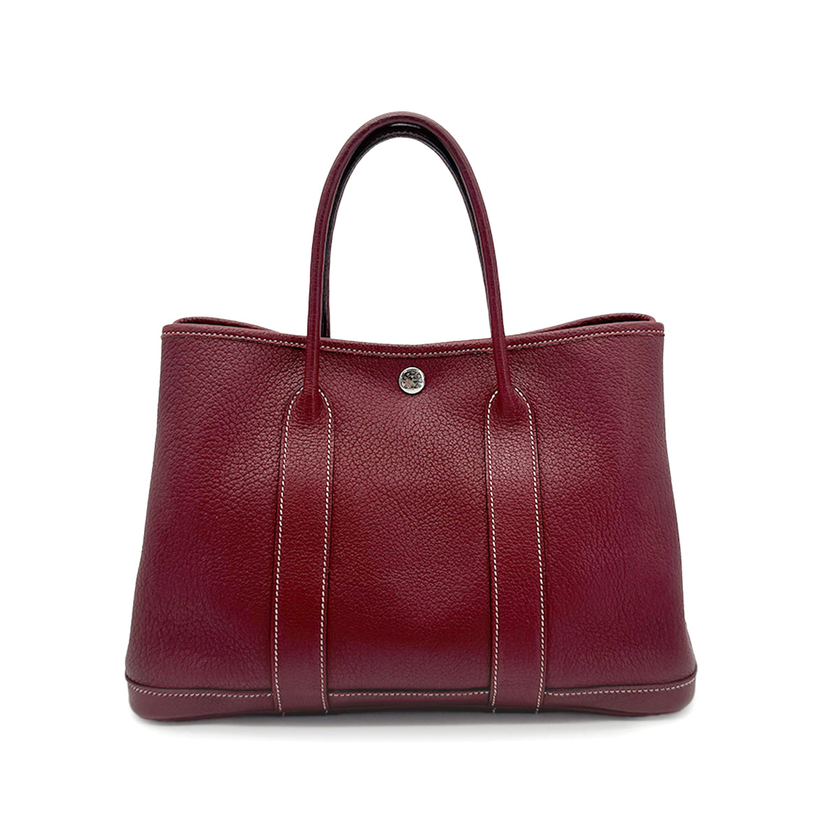 HERMES GARDEN PARTY TPM ROUDGE H VEAU NEGONDA TOTE BAG  □L 90276875