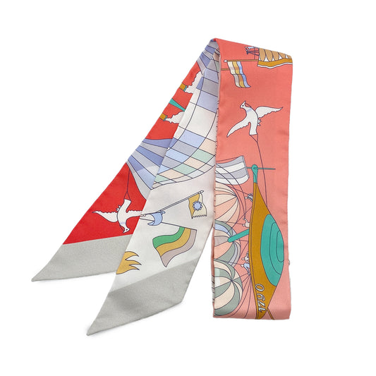 HERMES TWILLY LES FOLIES DU CIEL SCARF MULTICOLOR 90277252