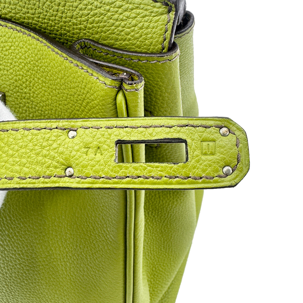 HERMES BIRKIN 35 ANIS GREEN TOGO HAND BAG □I SHW 90277705