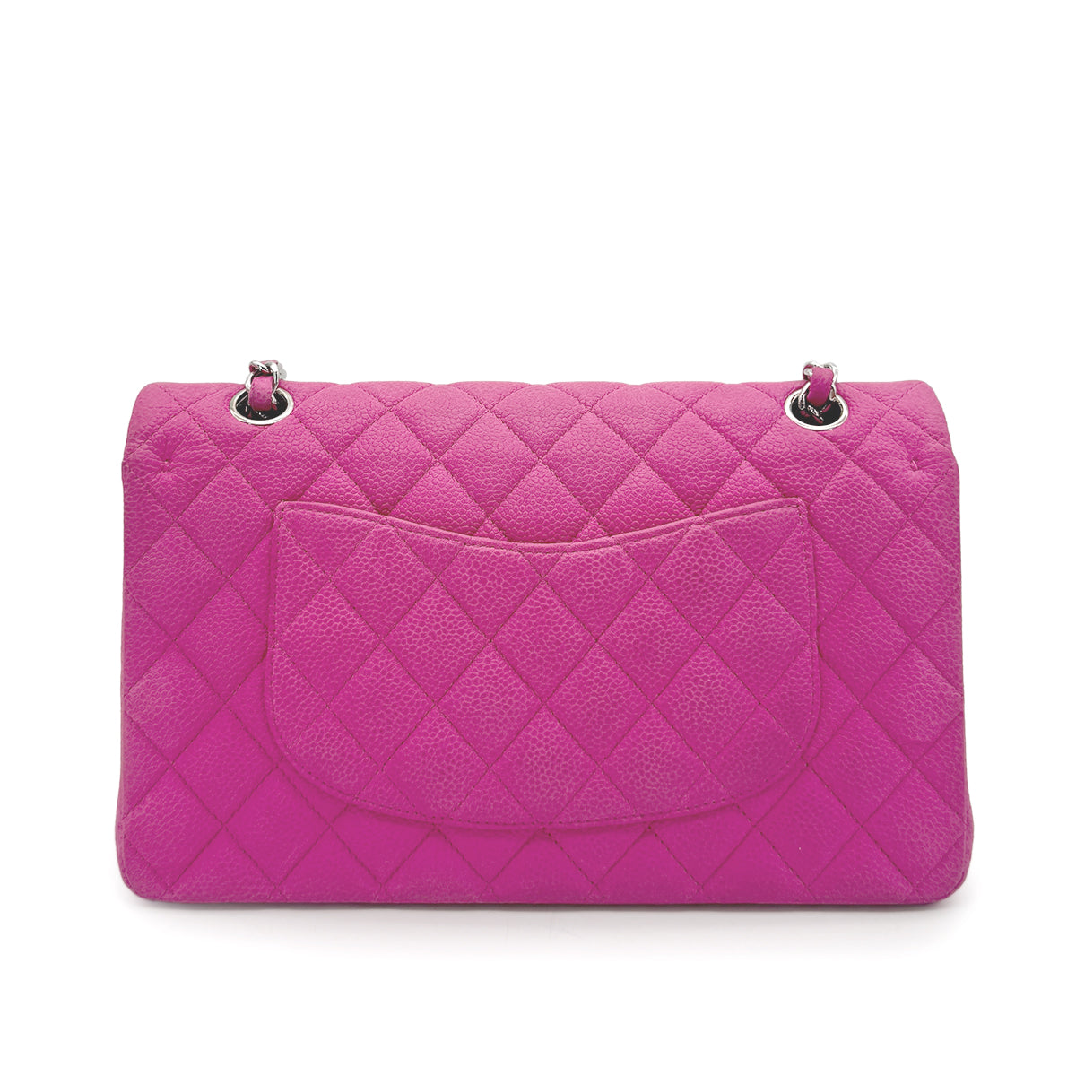 CHANEL MATELASSE CHAIN SHOULDER BAG PINK SOFT CAVIAR SKIN 90277711