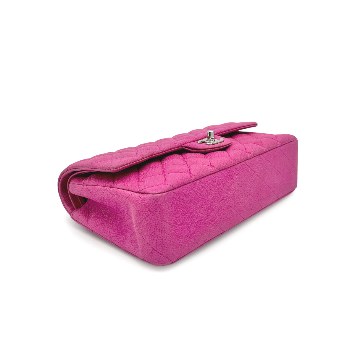 CHANEL MATELASSE CHAIN SHOULDER BAG PINK SOFT CAVIAR SKIN 90277711