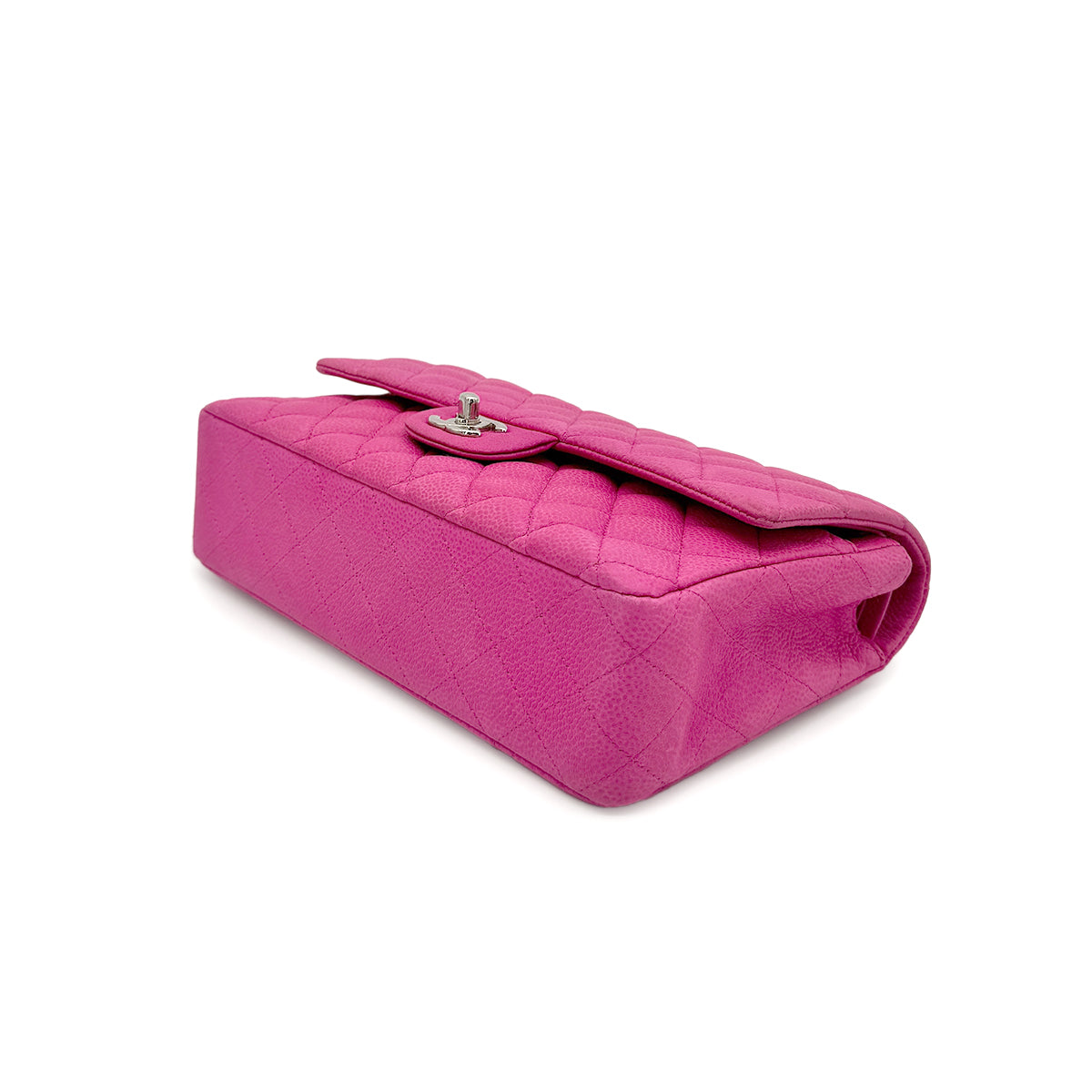 CHANEL MATELASSE CHAIN SHOULDER BAG PINK SOFT CAVIAR SKIN 90277711