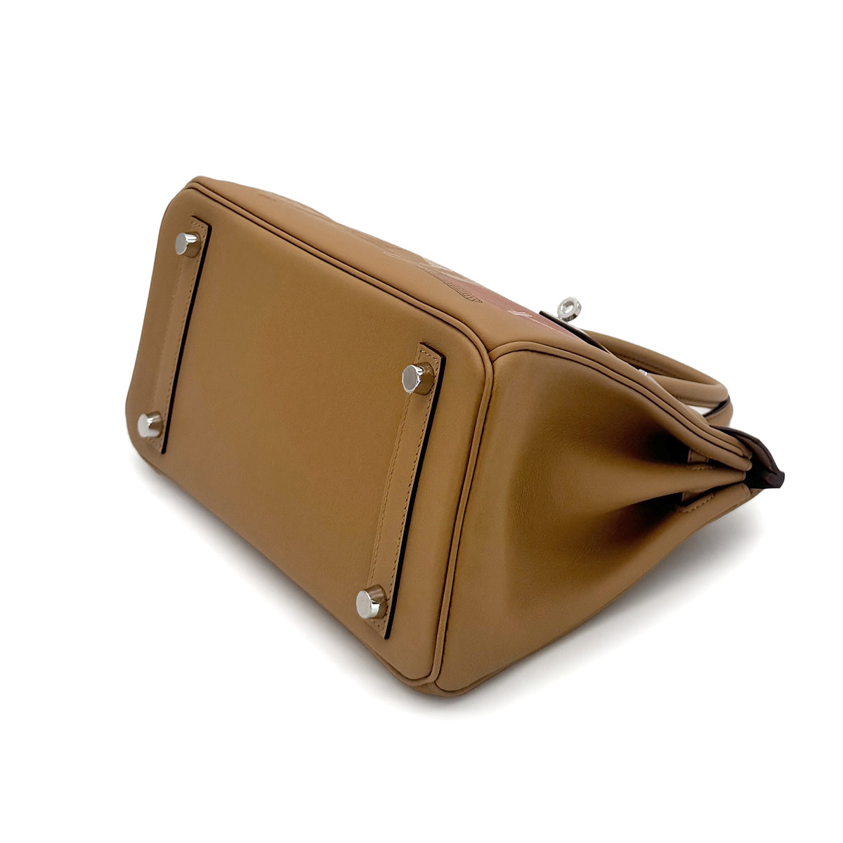 HERMES BIRKIN 25 IN & OUT BISCUIT SWIFT HAND BAG Z SHW 90278461