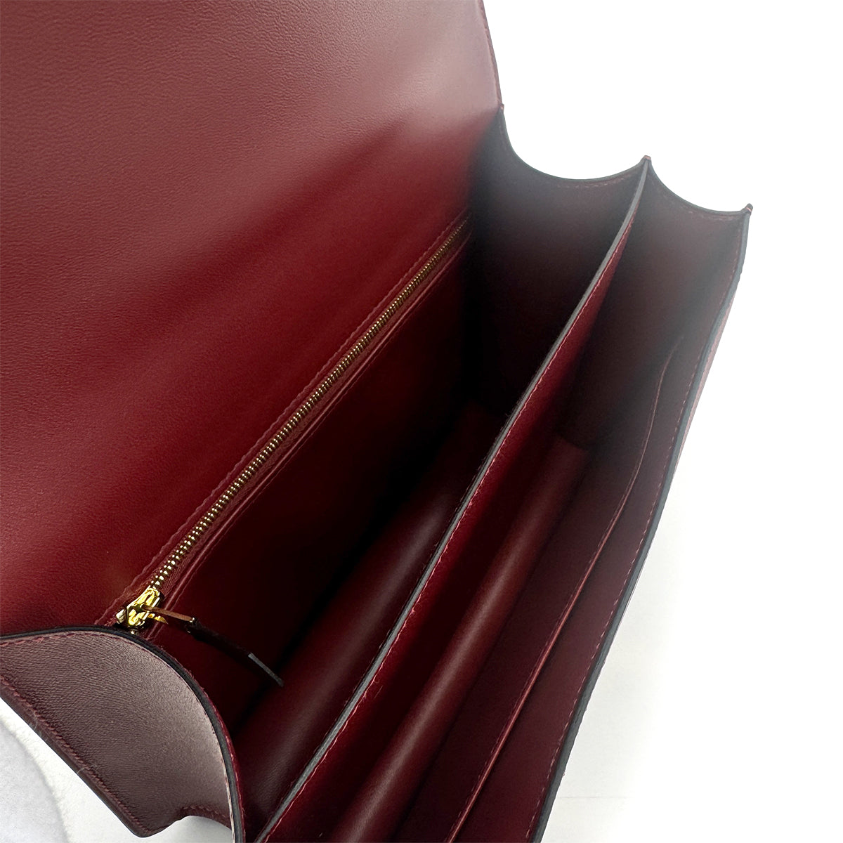 HERMES CONSTANCE3 24 ROUGE H VEAU MADAME SHOULDER BAG Z GHW 90278462