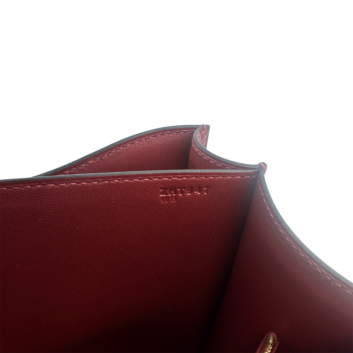 HERMES CONSTANCE3 24 ROUGE H VEAU MADAME SHOULDER BAG Z GHW 90278462