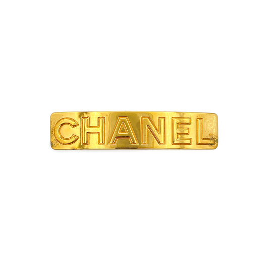 CHANEL VINTAGE VALLETTA GOLD HAIR ACCESSORY 97A 90278476