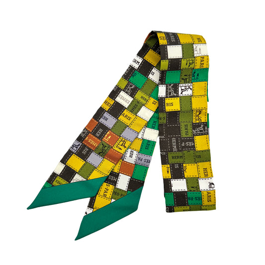 HERMES TWILLY BOLDUC AU CARRE SCARF MULTICOLOR 90278489