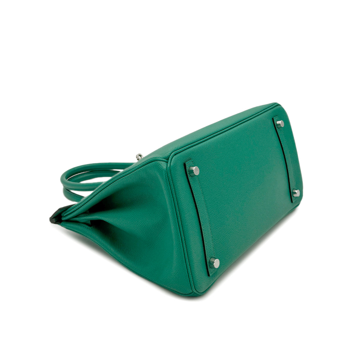 HERMES BIRKIN 30 VERT JADE VEAU EPSOM HAND BAG Z SHW 90278722