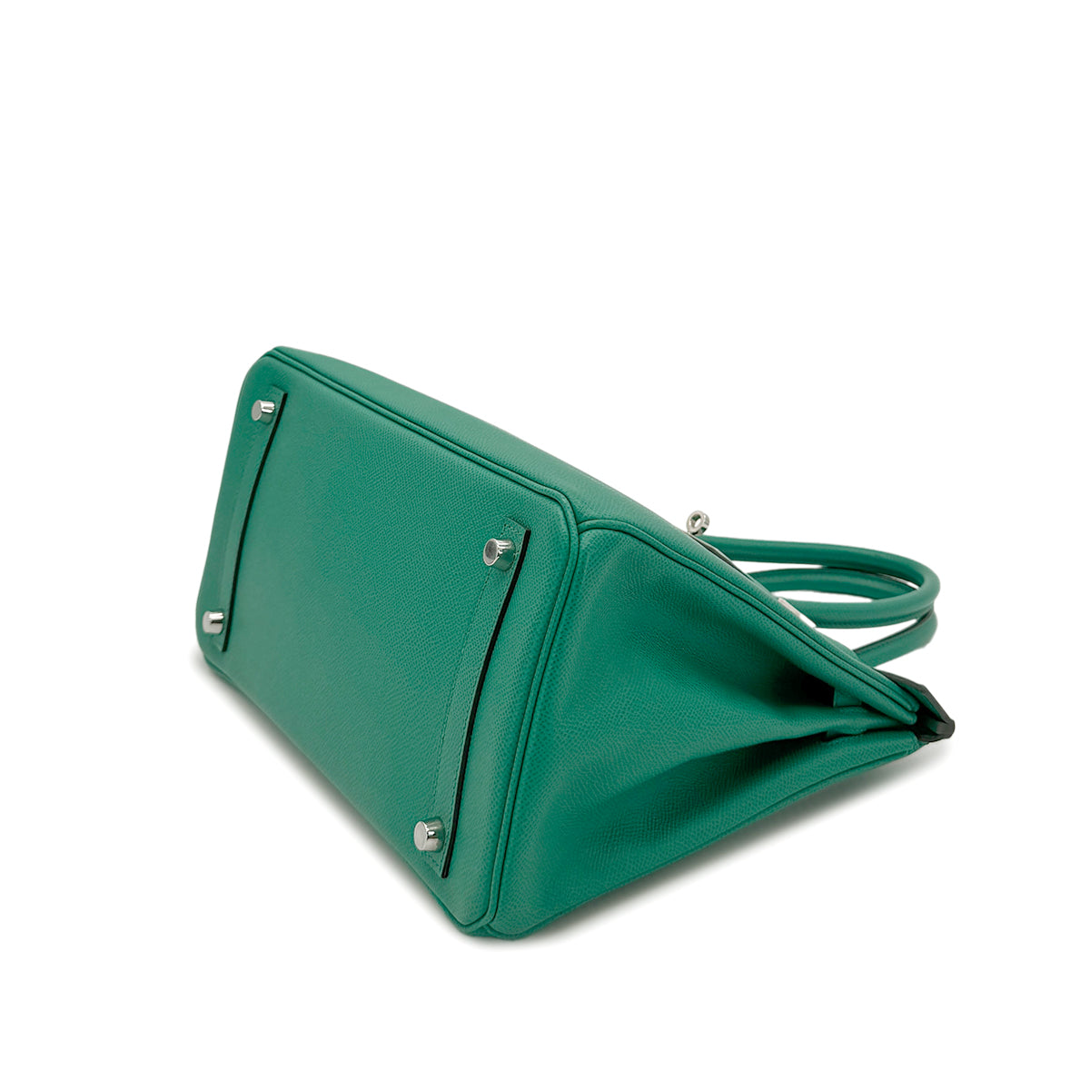 HERMES BIRKIN 30 VERT JADE VEAU EPSOM HAND BAG Z SHW 90278722