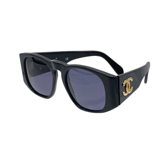CHANEL VINTAGE SUNGLASSES COCOMARK BLACK EYEWEAR 90278908