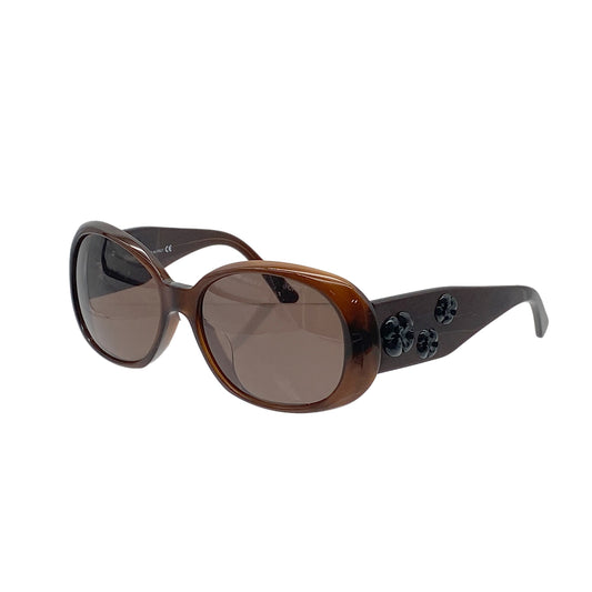 CHANEL VINTAGE SUNGLASSES COCOMARK FLOWER BROWN EYEWEAR 90278912