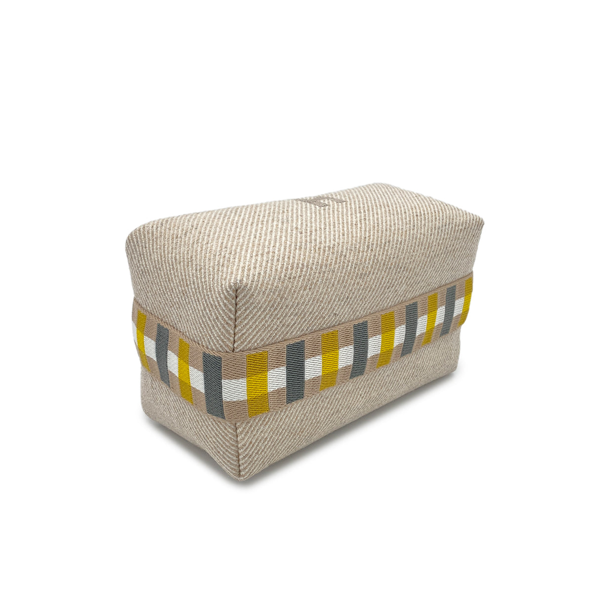 HERMES BRIDE A BRAC PM AU CARRE SEIGLE TOILE H POUCH HAND BAG 90278938