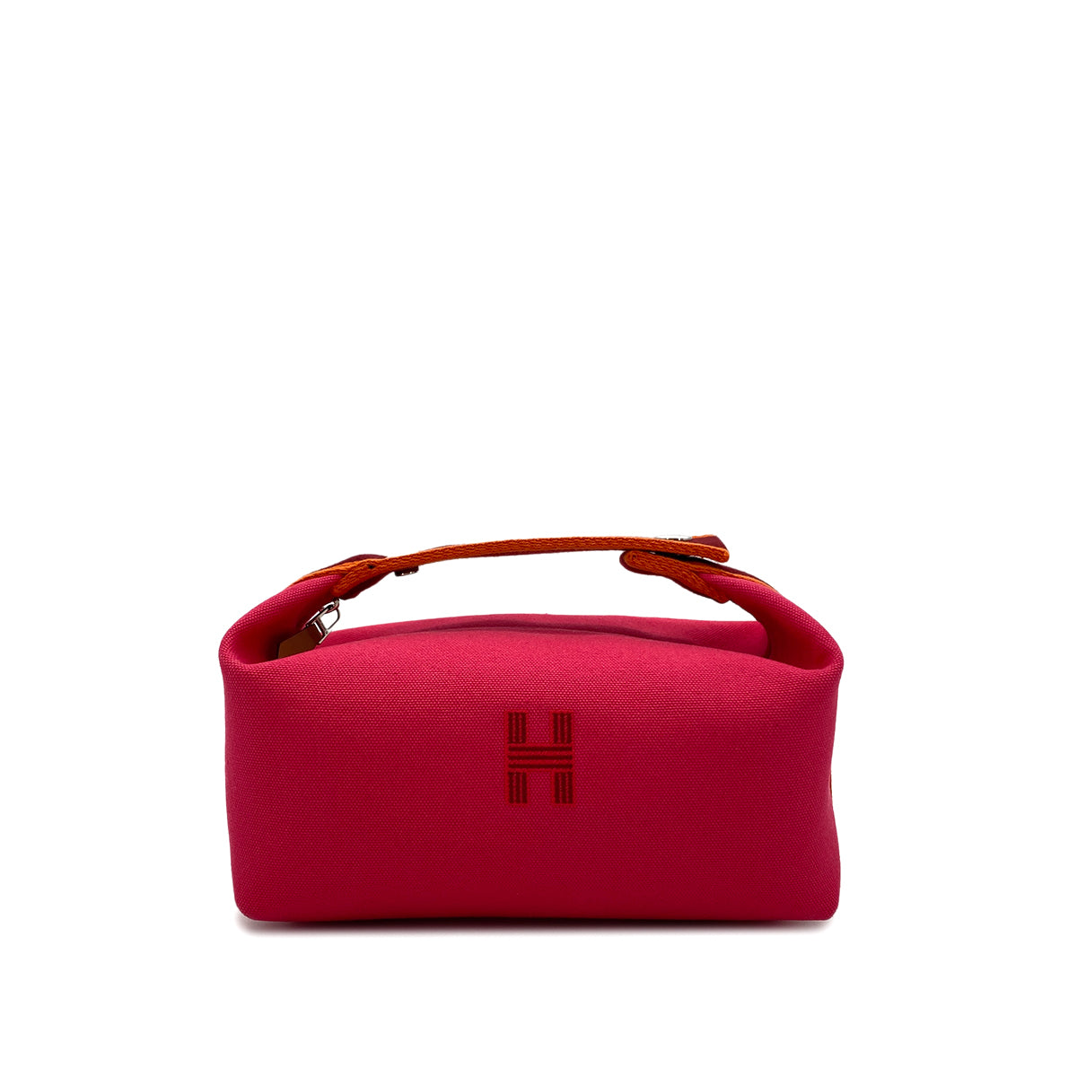 HERMES BRIDE A BRAC PM HIBISCUS TOILE H POUCH HAND BAG 90278939