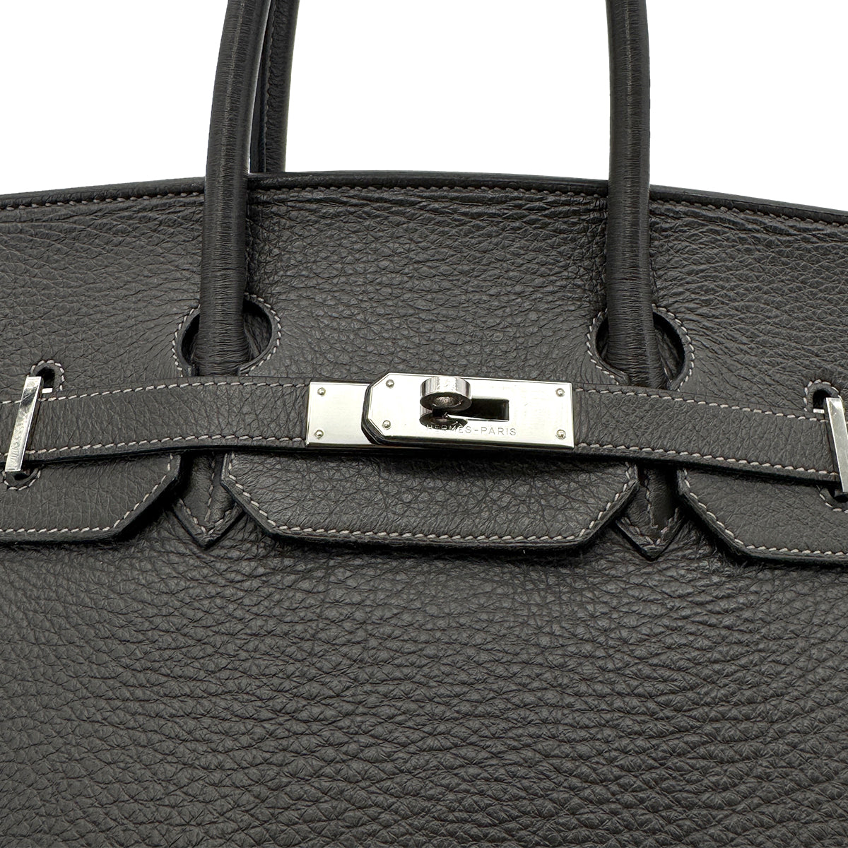 HERMES BIRKIN 35 GRAPHITE TOGO HAND BAG □E SHW 90278940