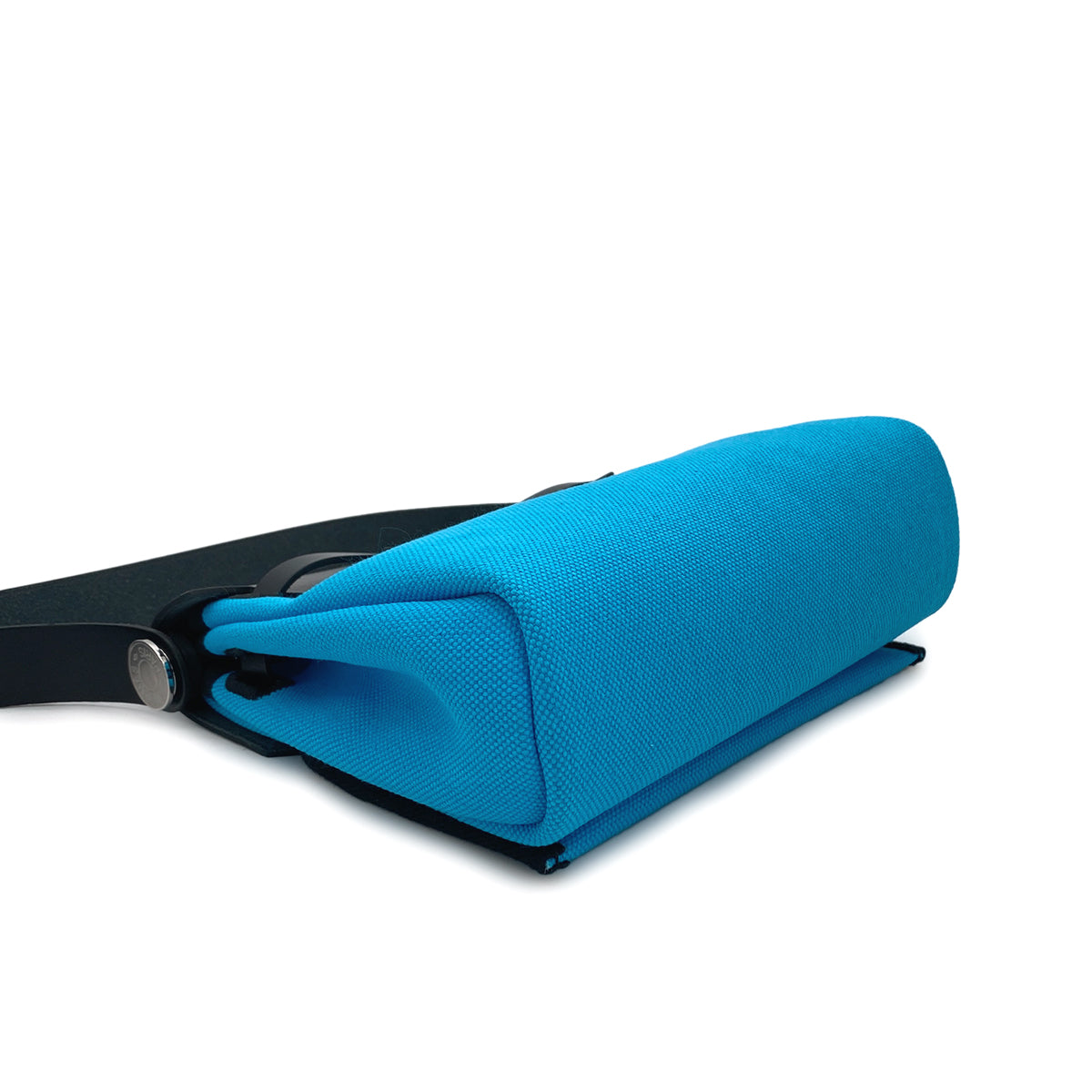 HERMES HERBAG ZIP MINI BLEU ZANZIBAR BLACK TOILE MILITAIRE VACHE HUNTER W 90278943