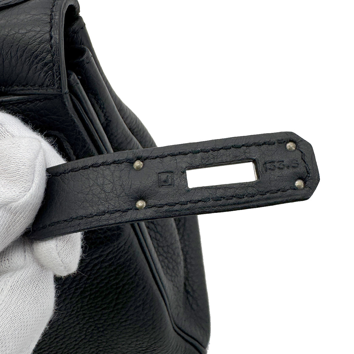 HERMES KELLY 28 RETOURNE BLACK TAURILLON CLEMENCE HAND SHOULDER BAG □J SHW 90279006