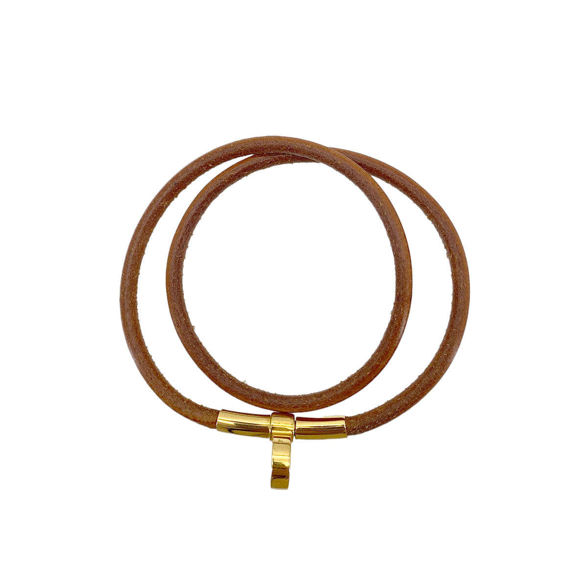 HERMES DOUBLE KELLY CHOKER LEATHER ACCESSORY 90279585