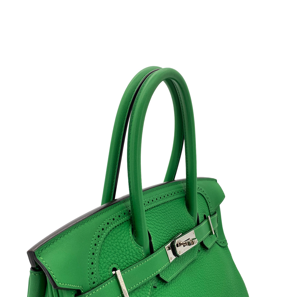 HERMES BIRKIN 30 GHILLIES BAMBOU TOGO SWIFT HAND BAG T SHW 90279590