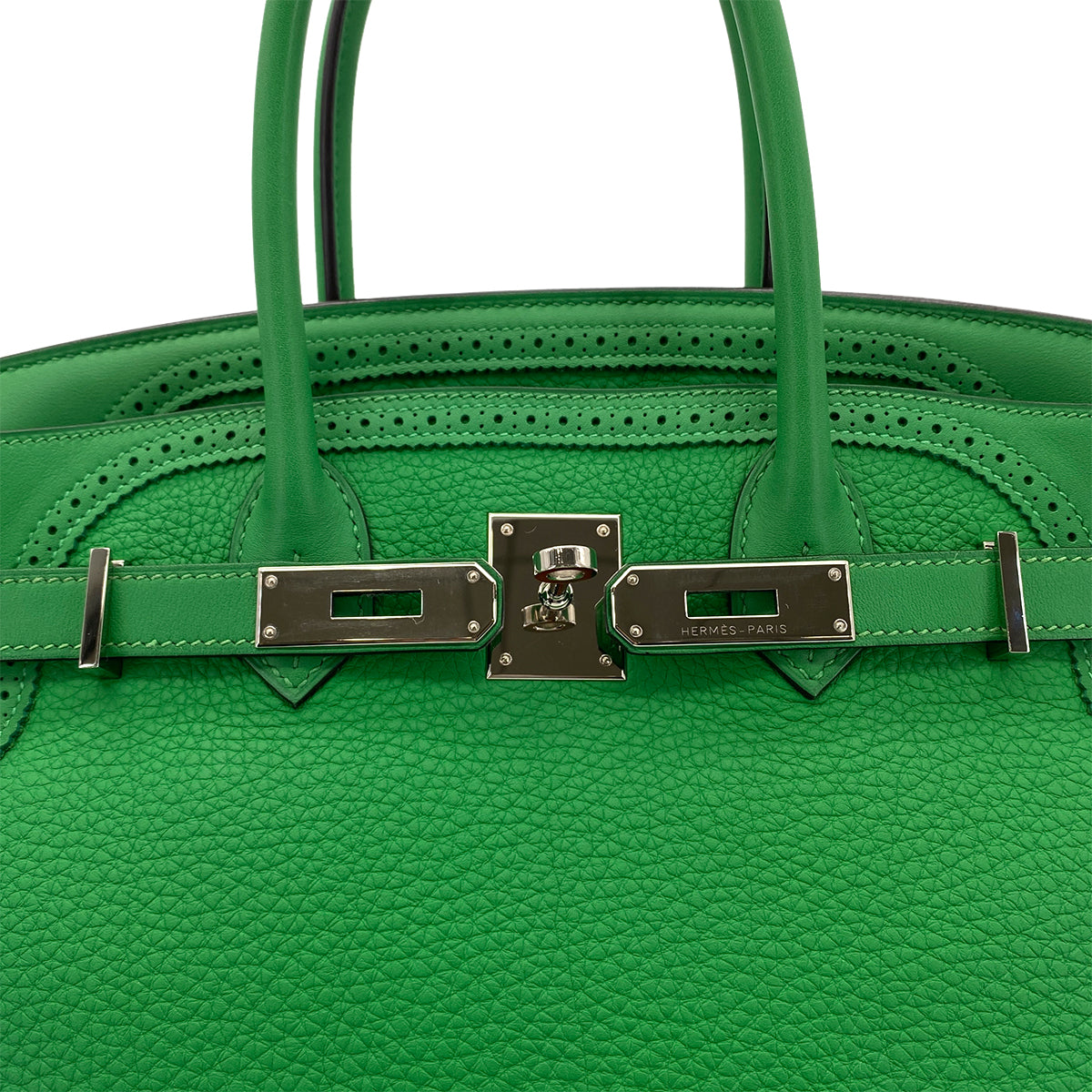 HERMES BIRKIN 30 GHILLIES BAMBOU TOGO SWIFT HAND BAG T SHW 90279590